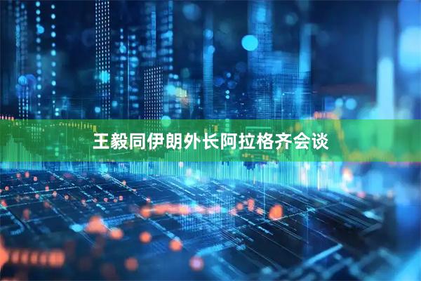 王毅同伊朗外长阿拉格齐会谈